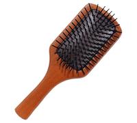 Erconsso Cepillo de Aire - Cepillo Desenredante de Cojín de Aire, Antiestático de Madera,para uso en hogar, apartamento, ducha, baño, dormitorio, hotel y viaje