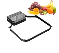 Erconsso Cesto Filtro para Fregadero De Cocina,Soporte Plegable con para Cesta,Recoge Alimentos Plegable para Fregadero con 100 Bolsas De Malla Filtro | para Residuos Y Restos De Comida En Cocina