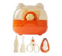 Erconsso Cortauñas Para Bebé | Cortauñas Infantil Con Estuche Bonito | Lima Tijeras Kit Manicura Pinzas Para Uñas De Pies Y Manos Niños Y Niñas Para Casa Viajes Escuela Guardería