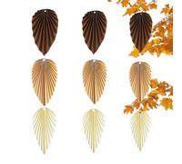 Erconsso Decoraciones para Fiestas de Otoño, 9 Unidades de Boda Abanicos de Papel Hojas de Arce, Decoración Colgante para Techo y Pared, para Thanksgiving Cumpleaños Baby Shower Boda