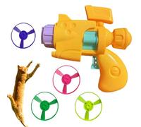 Erconsso Juguete De Disco para Gatos - Set Juguetes Gato Fetch Hélices as - Ejercicio de Persecución y Caza para Mascotas en Interior