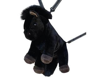 Erconsso Mochila de Peluche con Forma de Animal,Tirantes de Hombros y Anchos,Mochila de Peluche de Muñeca - para Niños de Primaria Preescolar y Jardín de Infancia para Viaje Guardería Picnic y Fin de