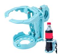 Erconsso Portavasos Motocicleta Manillar, Soporte Plegable Universal para Manillar, portavasos ATV, para Patinete, Carrito, Golf, Quad, Cochecito, Ciclismo, Tractor De Césped, Café Exterior