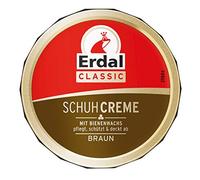 Erdal Crema para zapatos marrón con cera de abeja - nutre y cuida el cuero, 1 unidad (1 x 75 ml)