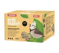 Erdtmanns 100 Bolas De Grasa Para Aves Silvestres En Caja Sin Red