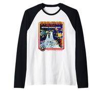 Erector Misión El Universo Modelo Nave Espacial Retro Camiseta Manga Raglan