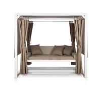 Eremitage Columpio de lujo 236 x 210 x 180 cm Toldo Cortinas Blumfeldt