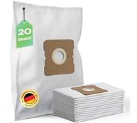 Erenbach 20 bolsas para aspiradora Grundig VCC 3850 A, VCC 3851 (Penny), VCC5850, Bodyguard, Swirl Y05, Y101, incluye 2 microfiltros