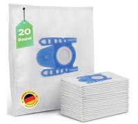 Erenbach 20 bolsas para aspiradora Siemens VS Z Series: VSZ1, VSZ2, VSZ3, VSZ4, VSZ5, VSZ6, VSZ7, incluye 2 microfiltros y cierre higiénico