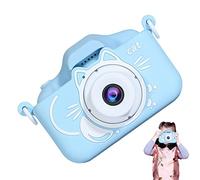 ereqeip Funda para cámara digital para niños, con gato, resistente a prueba golpes, para cámara vídeo infantil, impermeable, accesorios para protección