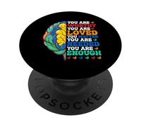 Eres digno, Eres Amado, importas, te Necesitan PopSockets PopGrip Adhesivo