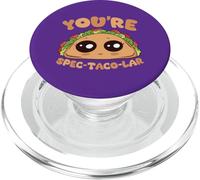 Eres el Lindo Juego de Palabras de Tacos Kawaii de Spec-Taco-Lar PopSockets PopGrip para MagSafe
