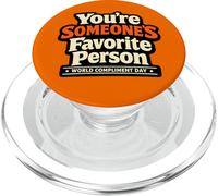 Eres el Mensaje Positivo humorístico de la Persona Favorita de Alguien PopSockets PopGrip para MagSafe