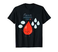 Eres el tipo de alguien con gota de sangre Art Camiseta