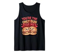 Eres el único Bollo para mí, Linda Hamburguesa para los días de San Valentín Camiseta sin Mangas