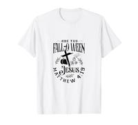 ¿Eres Fall-O-Ween Jesús Mateo 4:19 Camiseta gráfica económica