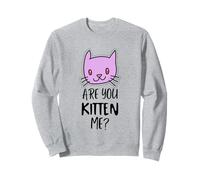 ¿Eres Gatito, Tengo razón? Signo de maullido, Gatito Divertido Sudadera