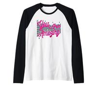 Eres INCREÍBLE, Recuerda Que Camiseta Manga Raglan