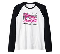 Eres INCREÍBLE, Recuerda Que Camiseta Manga Raglan
