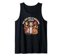 ¿Eres Jesús de caída? Christian Funny Fall Jesus Camiseta sin Mangas