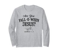 ¿Eres Jesús de otoño? Biblia Cristiana de Calabazas para Halloween Manga Larga