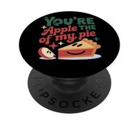 Eres la manzana de mi pastel lindo dicho PopSockets PopGrip Adhesivo
