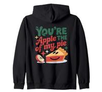 Eres la manzana de mi pastel lindo dicho Sudadera con Capucha