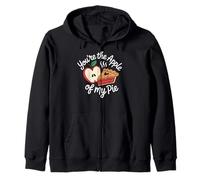 Eres la Manzana de mi Pastel Otoño Recolección de Manzanas Sudadera con Capucha