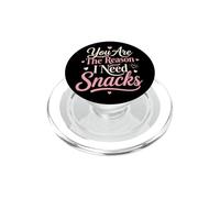 Eres La Razón Snacks Amor Divertido Parejas PopSockets PopGrip para MagSafe