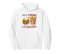 Eres Las Papas Fritas de mi Hamburguesa Linda Pareja de Comida Sudadera con Capucha