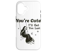 Eres Linda, te daré la última diversión de Grim Reaper Carcasa para iPhone 16