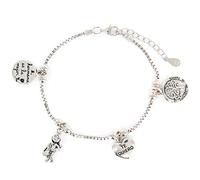 Eres lo mas mujer Pulseras Familia, Amistad, Sentimientos Plata (Hermana)
