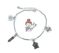 Eres lo mas mujer Pulseras Profesiones Plata (Enfermera)