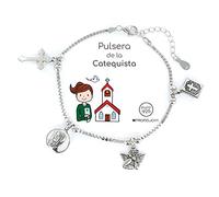 Eres lo mas mujer Pulseras Religiosas y Solidarias Plata (Catequista)