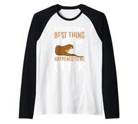 Eres lo Mejor Que me ha Pasado Nutria Camiseta Manga Raglan