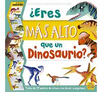 ¿Eres más alto que un dinosaurio?: Tabla de 1,5 metros de altura con datos y pegatinas: 19 (Macro Junior)