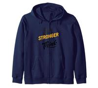 Eres más Fuerte de lo Que Piensas - Motivacional Sudadera con Capucha