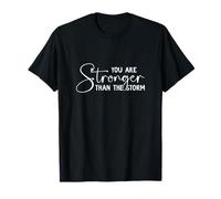 Eres más fuerte que la tormenta Dios Fe Jesús Camiseta