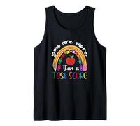 Eres más Que un Examen de puntaje para Profesores Escuela Diurna Camiseta sin Mangas