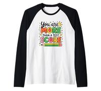 Eres más que una inspiración de puntuación Camiseta Manga Raglan