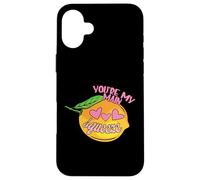 Eres mi apretón Principal | Funny Lemon Pun Carcasa para iPhone 16 Plus
