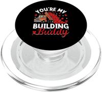 Eres mi compañero de construcción PopSockets PopGrip para MagSafe