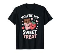 Eres mi Dulce Regalo Kawaii Chocolate Love Camiseta