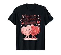 Eres mi Humano Favorito, Abrazando Corazones, me Encanta el día de San Valentín Camiseta