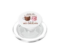 Eres mi Novia de Chocolate Caliente con malvaviscos PopSockets PopGrip para MagSafe