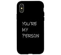 Eres mi Persona Sarcástico Diciendo como Sarcasmo Divertido Carcasa para iPhone X/XS