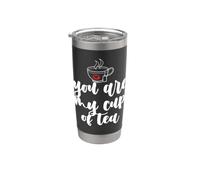 Eres mi tipo Frase Dulce Romántica con Humor Vaso térmico de acero inoxidable de doble pared