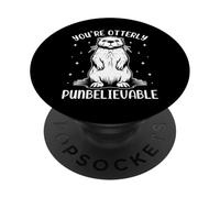 Eres Otterly Punbelievable PopSockets PopGrip Adhesivo