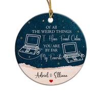 Eres por Lejos Mi Favorito Decoraciones De Árbol con Cuerda Decoraciones Navideñas Lindos Adornos Navideños para Bodas Hogar Mochila