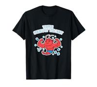 Eres Shrimply El Mejor Juego de Palabras de Fitness Motivacional Broma de Humor Camiseta
